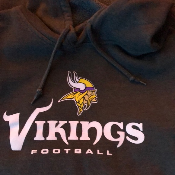 Grey Minnesota Vikings hoodie Mens XL - Picture 1 of 1
